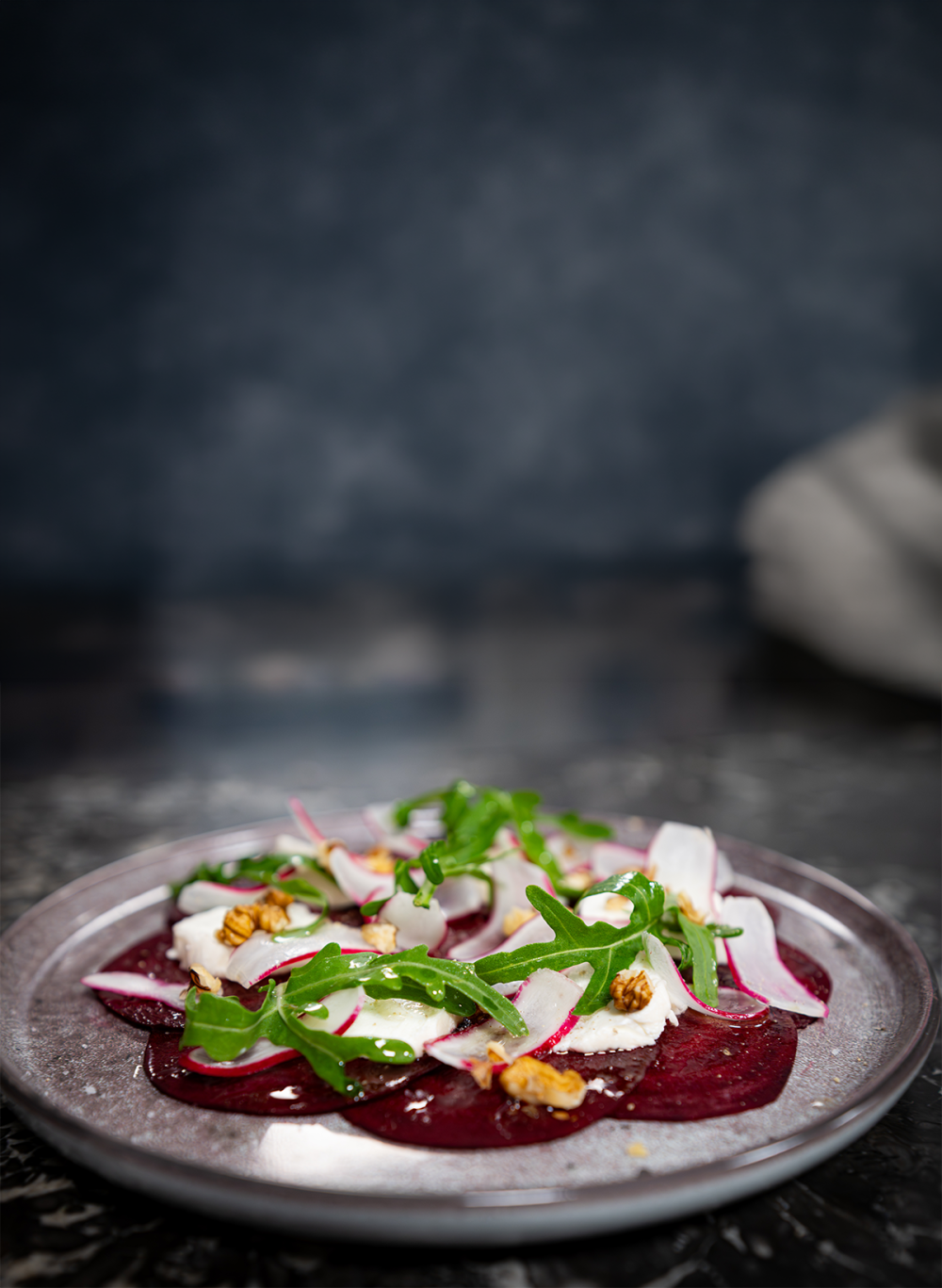 Carpaccio de betterave & radis